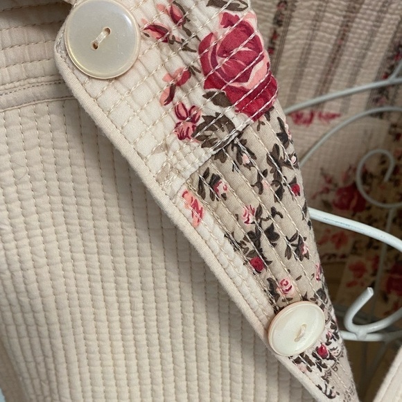 VINTAGE Northern Reflections Reversible Lightweight Floral Jacket - Picture 10 of 15